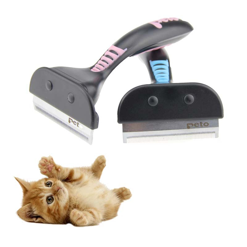 Pet Furmins Hair Removal Comb Dog Short Medium Hair Brush Handle Beauty Brush Accessories Comb for Cats Grooming Tool