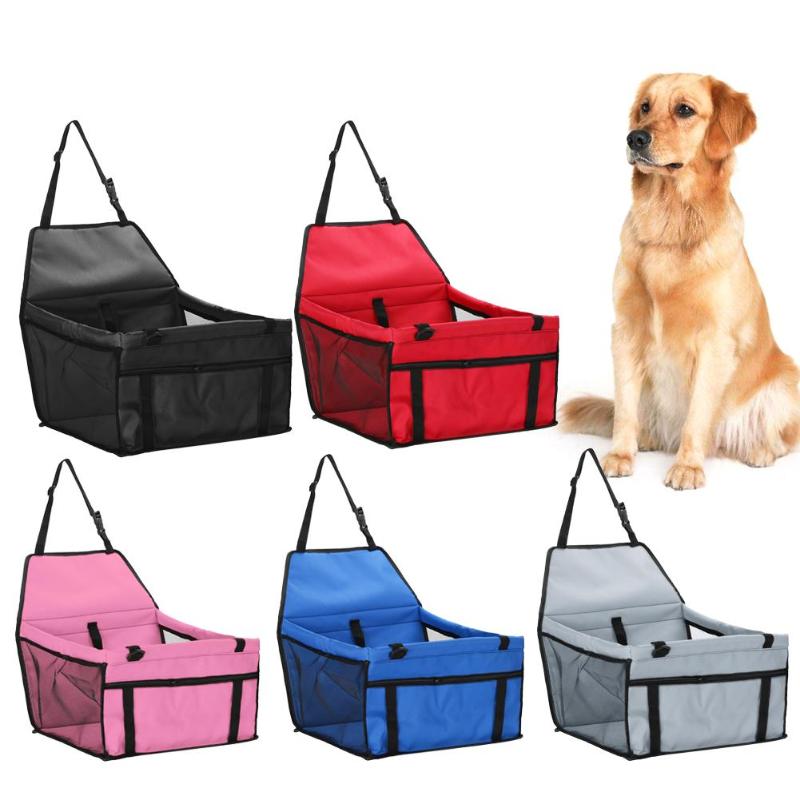 Folding Pet Dog Carrier Pad Waterproof Dog Seat Bag Basket Pet Products Safe Carry House Cat Puppy Bag Dog Car Seat Dropshipping